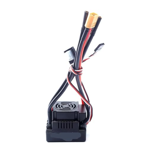 Kompatibel Mit 1/8 RC Car Upgrade Sensorless 120A S-120A Brushless ESC Electric Für Drehzahlregler Mit 5,5 V RC Auto Zubehör Kompatibel Mit 1/8 RC Car Upgrade Sensorless 120A S-120A Brushless ESC Electric Für Drehzahlregler Mit 5,5 V RC Auto Zubehör von MGHGFYTAS