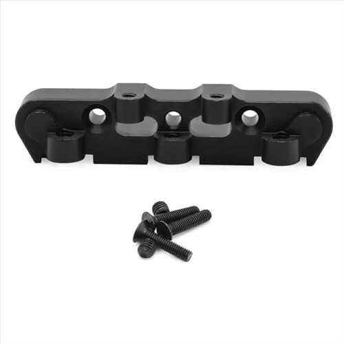 Kompatibel Mit Arrma Für Outcast Für Talion Für Typhon 1/8 RC-Auto-Upgrade-Zubehörteile Frontstoßstangenarm-Code-Kit RC-Autostoßstange(Black) von MGHGFYTAS
