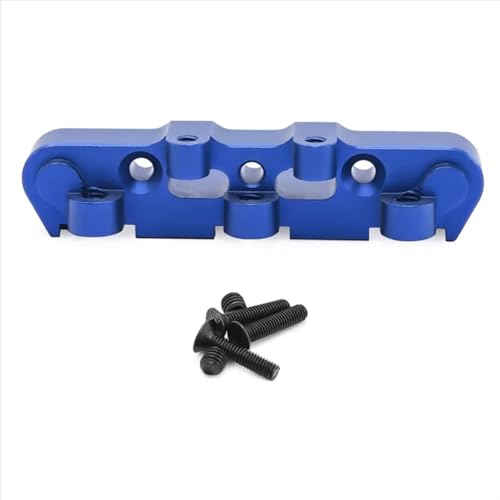 Kompatibel Mit Arrma Für Outcast Für Talion Für Typhon 1/8 RC-Auto-Upgrade-Zubehörteile Frontstoßstangenarm-Code-Kit RC-Autostoßstange(Blue) von MGHGFYTAS