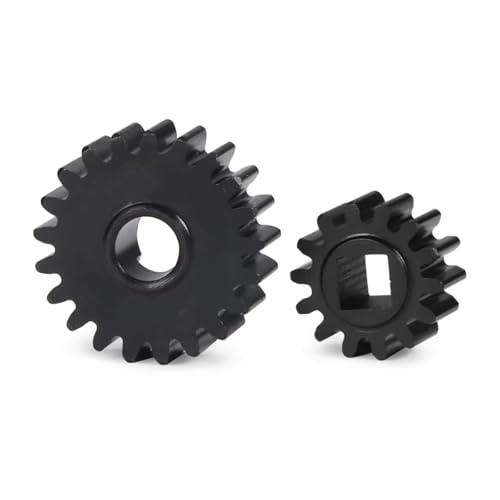 Kompatibel Mit Axial F9 Für SCX10 III AR45P 1/10 RC Crawler Car Upgrade-Teile 1 Set Für Capra Overdrive Portal Gear 21T/14T 23T/12T RC-Autoteile(21T 14T) von MGHGFYTAS