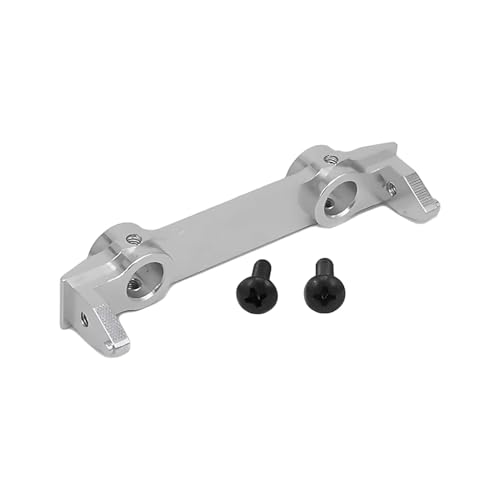 Kompatibel Mit Axial Für SCX10 1/10 RC-Auto-Tuning-Teile Frontplattenstoßstange Frontstoßstangenhalterung Rahmenhalterung RC Auto Zubehör(White) von MGHGFYTAS