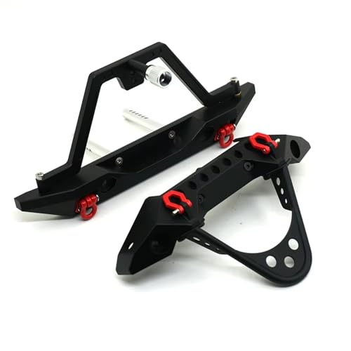 Kompatibel Mit Axial Für SCX10 1/10 RC Crawler Auto Upgrade Teile Zubehör Metall Vorne Hinten Stoßstange Mit Licht RC-Autostoßstange Kompatibel Mit Axial Für SCX10 1/10 RC Crawler Auto Upgrade Teile Zubehör Metall Vorne Hinten Stoßstange Mit Licht RC-Autostoßstange von MGHGFYTAS
