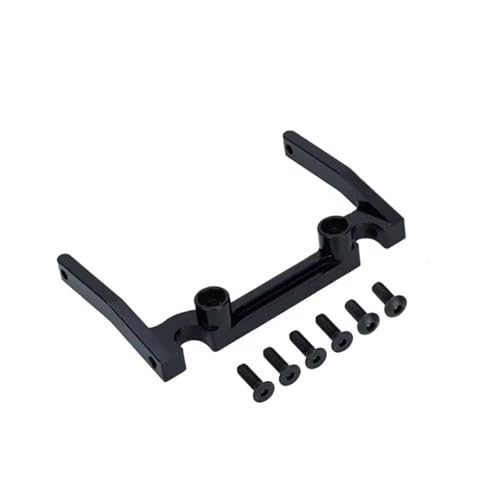 Kompatibel Mit Axial Für SCX10 1/10 RC Crawler Automodell-Upgrade-Teilezubehör CNC-Aluminiumlegierung Elektronische Box-Montagebalken RC Auto Zubehör(Black) von MGHGFYTAS