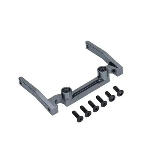 Kompatibel Mit Axial Für SCX10 1/10 RC Crawler Automodell-Upgrade-Teilezubehör CNC-Aluminiumlegierung Elektronische Box-Montagebalken RC Auto Zubehör(Gray) von MGHGFYTAS