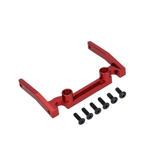Kompatibel Mit Axial Für SCX10 1/10 RC Crawler Automodell-Upgrade-Teilezubehör CNC-Aluminiumlegierung Elektronische Box-Montagebalken RC Auto Zubehör(Red) von MGHGFYTAS