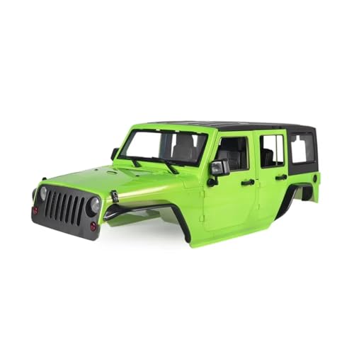 Kompatibel Mit Axial Für SCX10 90046 90047 Für Wrangler 1/10 RC Crawler Teile Unmontiert 313mm Radstand Karosserie Auto Shell RC Auto Zubehör(Blue) von MGHGFYTAS