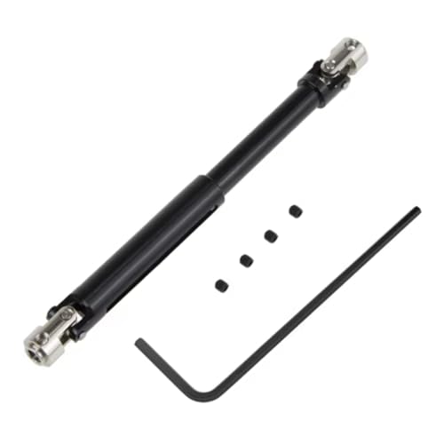 Kompatibel Mit Axial Für SCX10 D90 Für HSP 94180 180011 18027 RC Für Rock Crawler-Autoteile Für Universal-Antriebswellengelenk 102,5–150 Mm RC Autozubehör(Black) von MGHGFYTAS
