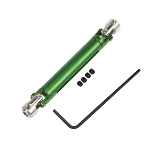 Kompatibel Mit Axial Für SCX10 D90 Für HSP 94180 180011 18027 RC Für Rock Crawler-Autoteile Für Universal-Antriebswellengelenk 102,5–150 Mm RC Autozubehör(Green) von MGHGFYTAS