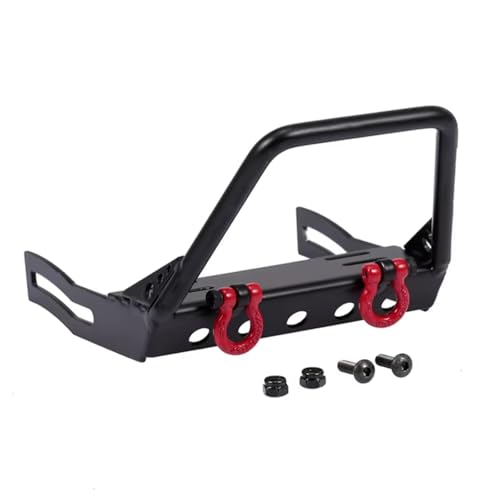 Kompatibel Mit Axial Für SCX10 Für Traxxas Für TRX4 D90 CC01 1/10 RC Crawler Car Für Rock Upgrade-Teile Metall-Frontstoßstange RC-Autostoßstange Kompatibel Mit Axial Für SCX10 Für Traxxas Für TRX4 D90 CC01 1/10 RC Crawler Car Für Rock Upgrade-Teile Metall-Frontstoßstange RC-Autostoßstange von MGHGFYTAS