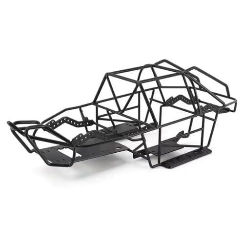 Kompatibel Mit Axial Für SCX10 II 90046 90047 1/10 RC Crawler Truck Cars Upgrade-Teile Stahl-Vollrohrrahmen Für Chassis-Karosserie-Überrollkäfig RC Autozubehör von MGHGFYTAS