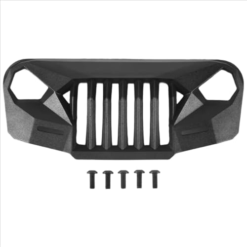 Kompatibel Mit Axial Für SCX10 II III 90046 AXI03007 Für Wrangler 1/10 RC Crawler Car Upgrade Teile Karosserie Frontgitter Grill RC Autozubehör von MGHGFYTAS