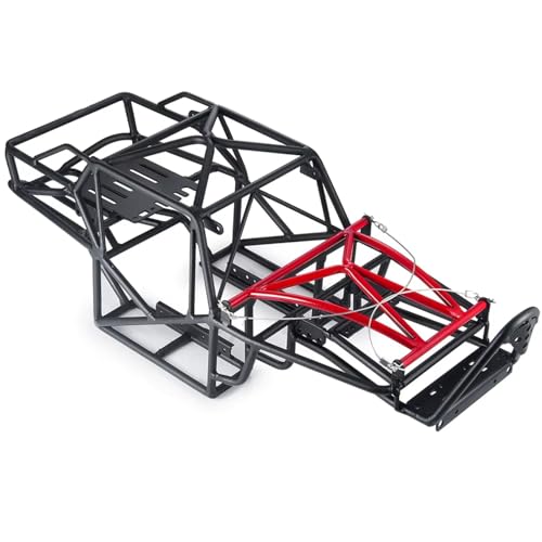 Kompatibel Mit Axial Für Wraith 90018 1/10 RC Crawler Für Klettern Modellauto-Upgrade-Teile Stahl Für Chassis Roll Cage Frame Body RC Autozubehör von MGHGFYTAS