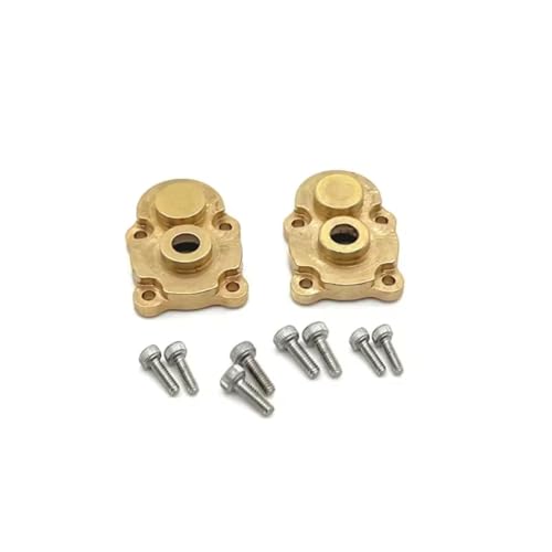 Kompatibel Mit FMS Für FCX24 1/24 RC Crawler Car Upgrades Teile Modifikation Ersatz Messing Außenportal Gehäuse Getriebeabdeckung RC Autozubehör von MGHGFYTAS