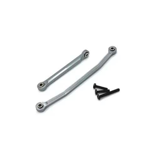Kompatibel Mit FMS Für FCX24 1/24 RC Crawler Car Upgrades Teile Modifikation Ersatz Metall Lenkstangen Gestänge Verbindungsglied RC Autozubehör(Gray) von MGHGFYTAS