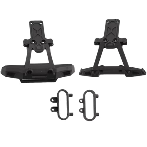 Kompatibel Mit HBX 16889 16889A 16890 16890A SG1601 SG1602 RC-Autoteile-Zubehör, Vordere Stoßstangenbaugruppe Hinten RC-Autostoßstange von MGHGFYTAS