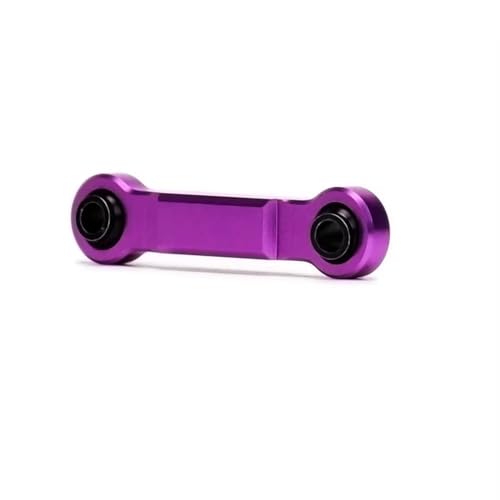 Kompatibel Mit HPI Für Savage Für Flux RS4 85050 RC-Auto-Modifikationsteile, Aluminium-Servo-Lenkgestänge, Spurstange RC-Pleuelstange(Purple) von MGHGFYTAS