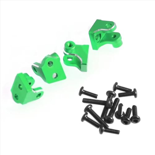 Kompatibel Mit LOSI Für Mini Für LMT 4X4 1/18 RC Monster Truck Auto-Upgrade-Teile Zubehör Untere Spurstangenbefestigung Für Sitzsatz RC Autozubehör(Green) von MGHGFYTAS