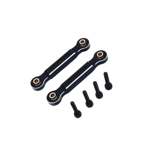 Kompatibel Mit MJX 14211 1/14 Fernbedienungsauto-Upgrades, Teile, Modifikationszubehör, Metall-Lenkstangenverbindungen Vorne RC Autozubehör(Black) von MGHGFYTAS