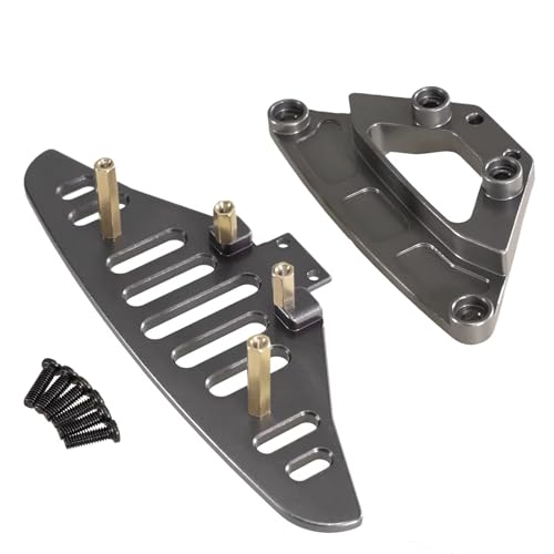 Kompatibel Mit MJX Für Hyper GO 14301 14302 14303 1/14 RC-Auto-Upgrade-Zubehör, Metall-Frontschalensäulen-Befestigungsstoßstange RC-Autostoßstange(Black) von MGHGFYTAS
