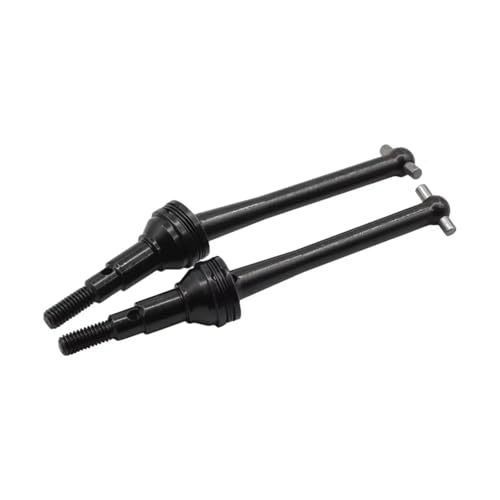 Kompatibel Mit MJX Für Hyper Go 16207 16208 16209 16210 H16 14209 14210 RC-Auto-Upgrade-Teile, 2 Stück Metall-Antriebswelle CVD-Antriebswelle RC Auto Zubehör(Black) von MGHGFYTAS