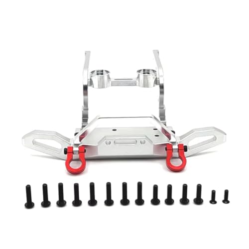 Kompatibel Mit MJX Für Hyper Go H12Y 1/12 Fernbedienung Crawler Auto Upgrade Teile Ersatz Zubehör Frontstoßstange RC Autozubehör(Silver) von MGHGFYTAS