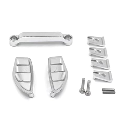Kompatibel Mit MJX Für Hyper Go H12Y 1/12 Fernbedienungsauto-Upgrade-Teile Ersatzzubehör Shell Trim Kit RC-Autoteile(Silver) von MGHGFYTAS