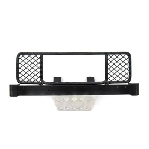 Kompatibel Mit MN D90 D91 D96 D99S 1/12 RC Auto-Tuning-Teile, Metall-Frontstoßstange Mit Mittelnetzschutz RC Auto Zubehör von MGHGFYTAS