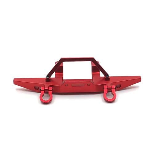 Kompatibel Mit MN D90 D91 D96 Für MN98 Für MN99S 1/12 RC-Auto-Upgrade-Modifikationsteile Zubehör Metall-Frontstoßstange RC-Autostoßstange(Red) von MGHGFYTAS