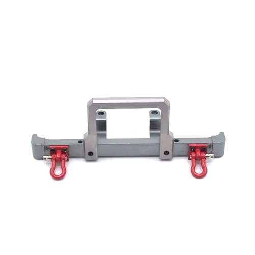 Kompatibel Mit MN D90 D91 D96 Für MN98 Für MN99S 1/12 RC-Autoteile, Upgrade-Zubehör, Teile, Metallstoßstange, Frontkollision RC-Autostoßstange(Gray) von MGHGFYTAS