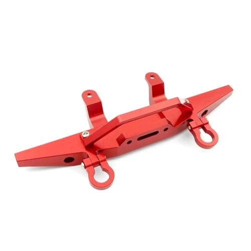 Kompatibel Mit MN D90 D91 D96 MN90 Für MN99S 1/12 RC-Autoteile Zubehör 1 Stück Metall-Frontstoßstange Antikollision RC-Autostoßstange(Red) von MGHGFYTAS