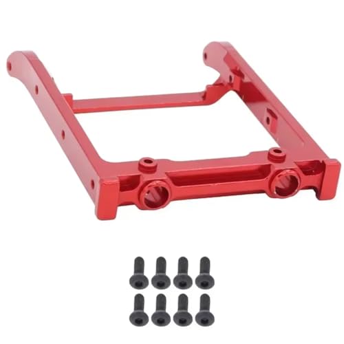 Kompatibel Mit MN G500 MN86 MN86S MN86K MN86KS Für MN128 1/12 RC Crawler Car Upgrade-Teile Metall Frontstoßstangenhalterung Querträger RC Autozubehör(Red) von MGHGFYTAS