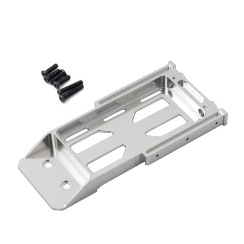 Kompatibel Mit MN MN86 Für MN128 G500 1/12 RC 4WD Crawler-Upgrades, Modifikationsteile, Aluminiumlegierung, Batteriehalterung RC Autozubehör(Silver) von MGHGFYTAS