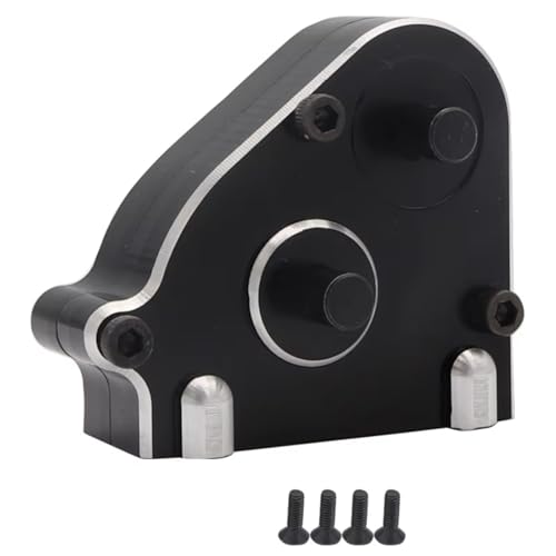 Kompatibel Mit MN MN86 MN86S MN86K MN86KS Für MN G500 1/12 RC Crawler Car Upgrade Modifikationsteile Metallgetriebe Verteilergetriebe RC Autozubehör(Black) von MGHGFYTAS