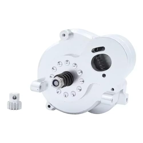 Kompatibel Mit MN128 MN86 MN86K MN86KS G500 1/12 RC Für Rock Crawler Truck Upgrade-Teile CNC-Getriebe Getriebe Motorgetriebe RC Autozubehör(Silver) von MGHGFYTAS