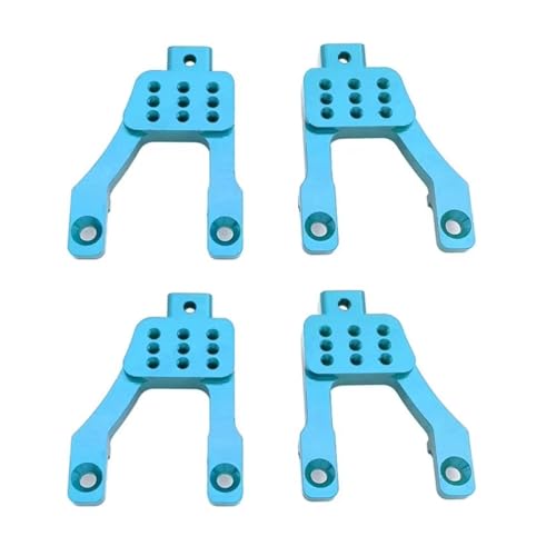 Kompatibel Mit MN128 MN86 MN86S MN86K MN86KS Für MN G500 1/12 RC Crawler Car Upgrade-Teile Metall Vorne Hinten Stoßdämpferhalterung RC Autozubehör(Blue) von MGHGFYTAS