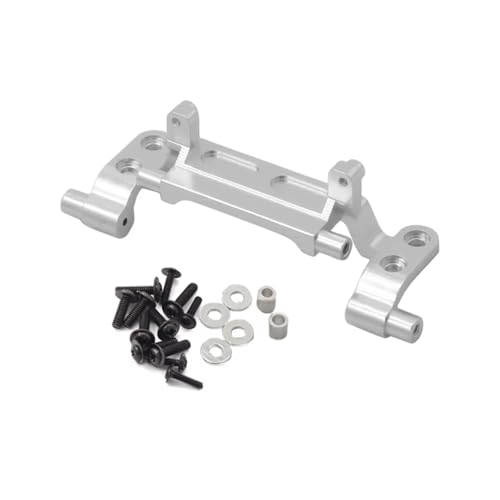 Kompatibel Mit MN82 Für MN78 LC79 1/12 RC-Auto-Upgrade-Teile, Modifikationszubehör, Metall-Spurstangenhalterung, Zugstangenbasis Für Den Sitz RC Autozubehör(Silver) von MGHGFYTAS