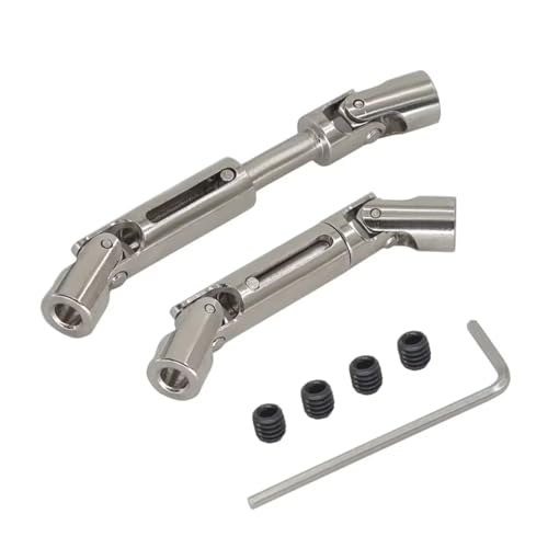 Kompatibel Mit MN99S Für MN98 1/12 Fernbedienung Auto Upgrades Teile Ersatz Zubehör 2 Stück Metall Antriebswelle CVD RC Autozubehör Kompatibel Mit MN99S Für MN98 1/12 Fernbedienung Auto Upgrades Teile Ersatz Zubehör 2 Stück Metall Antriebswelle CVD RC Autozubehör von MGHGFYTAS