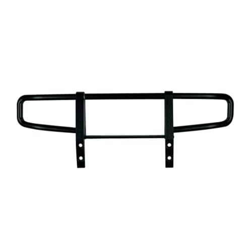 Kompatibel Mit P06 Für Unimog 1/12 RC Truck Car Upgrade Modifikationsteile Zubehör Metall Vorne Und Hinten Stoßstange RC-Autostoßstange(Black) von MGHGFYTAS