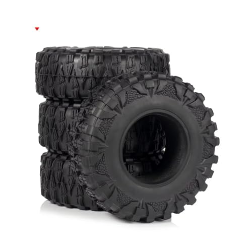 Kompatibel Mit SCX10 Für Capra Für Wraith Für TRX4 D90 86190 AXX4 YK4103 ZP1001 1/10 RC Crawler Trucks Teile 2,2 Zoll 120 * 45 Mm Gummireifen RC-Autoteile von MGHGFYTAS
