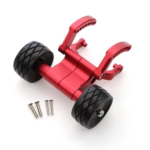 Kompatibel Mit TRAXXAS Für E-REVO 2.0 86086-4 56087-1 Für Monster Truck 1/10 RC Autoteile Zubehör Metall Wheelie Bar RC Auto Zubehör(Red) von MGHGFYTAS