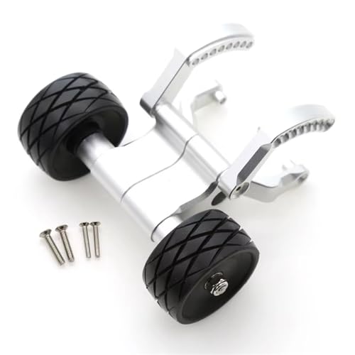 Kompatibel Mit TRAXXAS Für E-REVO 2.0 86086-4 56087-1 Für Monster Truck 1/10 RC Autoteile Zubehör Metall Wheelie Bar RC Auto Zubehör(White) von MGHGFYTAS
