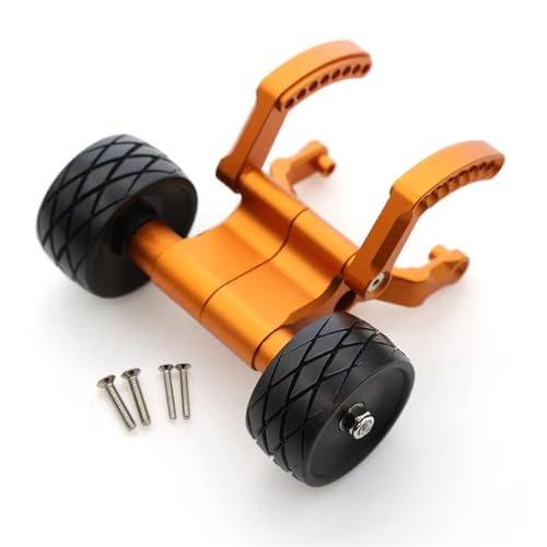 Kompatibel Mit TRAXXAS Für E-REVO 2.0 86086-4 56087-1 Für Monster Truck 1/10 RC Autoteile Zubehör Metall Wheelie Bar RC Auto Zubehör(Yellow) von MGHGFYTAS