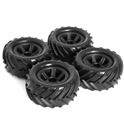 Kompatibel Mit TRAXXAS Für MJX 16207 Für SCY 16101 Für HBX 1/16 RC-Autoteile 4 Stück 90 Mm Monster Truck Für Buggy-Reifen Rad 12 Mm Sechskant RC Auto Zubehör Kompatibel Mit TRAXXAS Für MJX 16207 Für SCY 16101 Für HBX 1/16 RC-Autoteile 4 Stück 90 Mm Monster Truck Für Buggy-Reifen Rad 12 Mm Sechskant RC Auto Zubehör von MGHGFYTAS