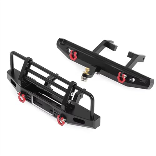 Kompatibel Mit TRX4M 1/18 RC Crawler Car Upgrade Modifikation Ersatzteile Zubehör Metall Vorne Hinten Stoßstange RC-Autostoßstange von MGHGFYTAS