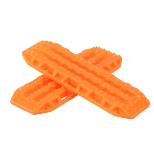 Kompatibel Mit TRX4M Für Axial Für SCX24 Für FCX24 1/18 1/24 RC Crawler Auto Upgrade Teile Zubehör 2 Stück 58 X 20 Mm Sandleiter RC Autozubehör(Orange) von MGHGFYTAS