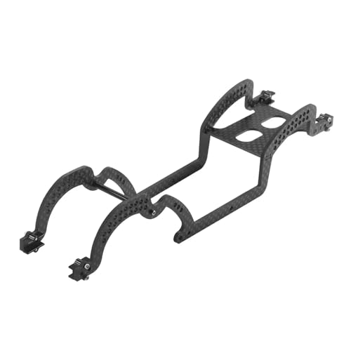 Kompatibel Mit TRX4M Für Bronco Für Defender 1/18 RC Crawler Autoteile Leichte Carbonfaser-Rahmenschiene Für LCG Für Chassis-Kit RC-Autoteile von MGHGFYTAS