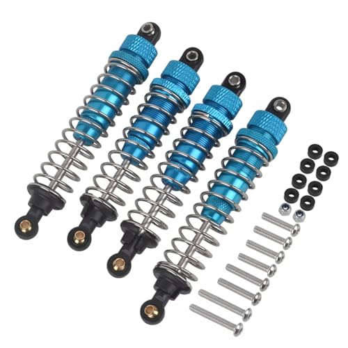 Kompatibel Mit Tamiya Für Hotshot Boomerang Für Super Für Hotshot 1/10 RC Für Buggy-Autoteile Aluminium-Öl-Stoßdämpfer RC-Autoteile(4pcs) von MGHGFYTAS