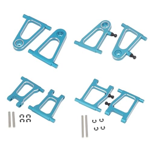 Kompatibel Mit Tamiya Für TT-01 TT-01E 1/10 RC-Autos, Upgrade-Teile, 8 Metall-Aufhängungsarme Vorne Und Hinten Für Schaukel-Set RC Autozubehör von MGHGFYTAS