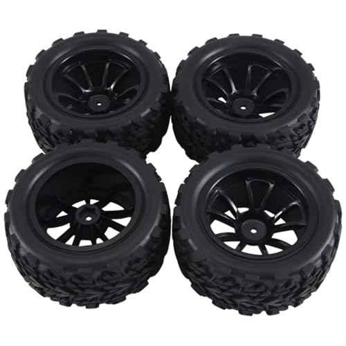 Kompatibel Mit Traxxas Für Rustler 2WD 4x4 Für VXL Für Redcat 1/10 RC Trucks, Upgrades, Teile, Räder, Reifen, 12-mm-Sechskant RC Autozubehör Kompatibel Mit Traxxas Für Rustler 2WD 4x4 Für VXL Für Redcat 1/10 RC Trucks, Upgrades, Teile, Räder, Reifen, 12-mm-Sechskant RC Autozubehör von MGHGFYTAS