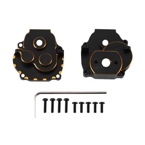 Kompatibel Mit Traxxas Für TRX4M 1/18 RC Crawler Auto Upgrade Teile OP Zubehör Metall Getriebe Getriebe Gehäuse Getriebe Box RC Auto Zubehör von MGHGFYTAS